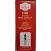 4 Box Holiday Time 100ct Mini Blue String Light 20ft White Cord Christmas Easter
