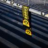 Borussia Dortmund BVB Men's classic scarf, black/yellow, One size, 2466643