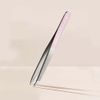 Browgame Original Slanted Tweezer - Precise, Extra Sharp Plucking Tool For Easy, Painless Hair Removal - Easy Grip For Meticulous Shaping - Stainless Steel Design For Sensitive Skin - Pink - 1 Pc