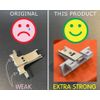 Grass Cabinet Hinge 048 Base Plate Face Frame Clip On Lip Adapter Replica #48
