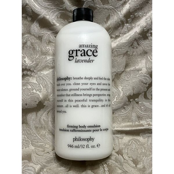 Philosophy Amazing Grace Lavender Firming Body Lotion Emulsion 32 oz Sealed