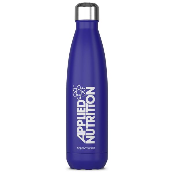 Applied Nutrition Premium Stainless Steel Flask – Durable, Sleek, and Eco-Friendly - (Blue - 500ml)