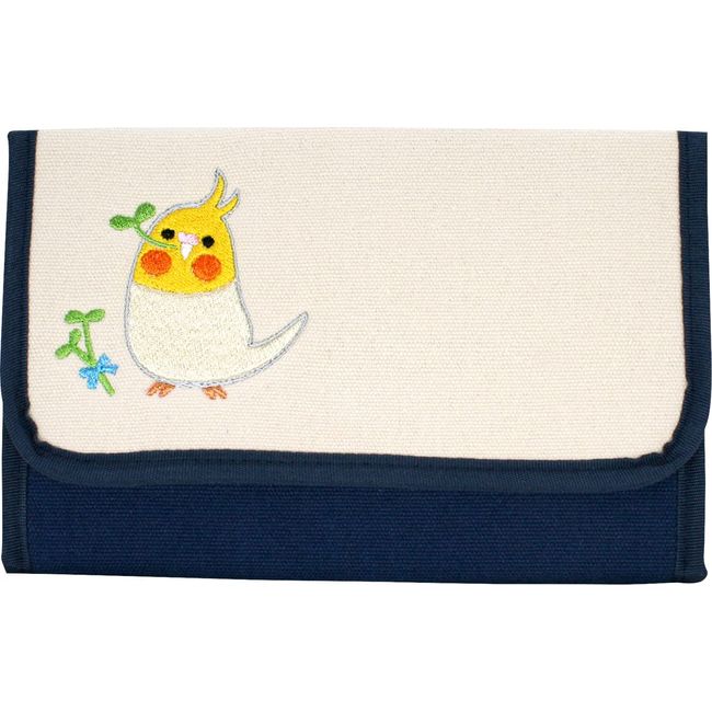 Nicknak Heart Full Pet Health Notebook Case, Cockatiel, Multi-Case, Popular, Convenient, Size: W 7.9 x H 5.1 x D 1.2 inches (20 x 13