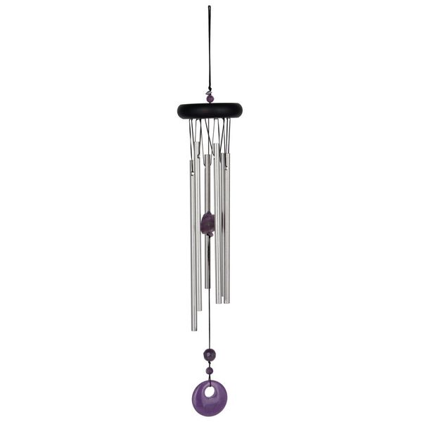 Woodstock Chakra Collection Windchime, Amethyst
