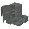 Ultimate Guard Twin Flip`n`Tray 200+ XenoSkin Monocolor Grey