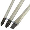 3pc Extra Long Screwdriver Set with Flat Pozi + Phillips Total Length 500mm