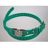 3/4" Biothane Dog Buckle Collar Quick Snap Strap for Remote Trainer (Green)
