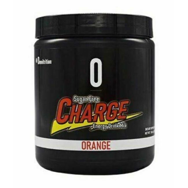 OMNITRITION Sugar Free "Orange Charge" Energy Drink Mix 10.6oz 60 servings ~ NEW