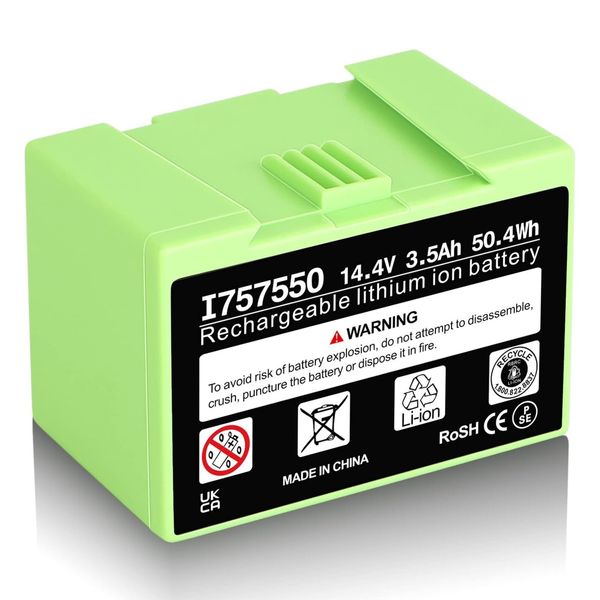 3.5Ah Battery for iRobot Roomba i3 i4 i7 e5 7150 7550 5150 e5158 e5154 e6 e6198