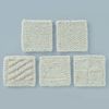 clover labo Mini Mat Kit with Knitting Rod Clover Lab Knitting Kit Mini Mat Coaster Black