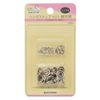 KIYOHARA sankokko- Ring Snap Refill for 8 Pair Nickel sun14 – 94