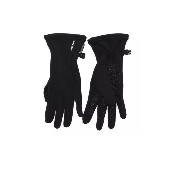 HEAD Womens Touchscreen Running Gloves (Black, Small)