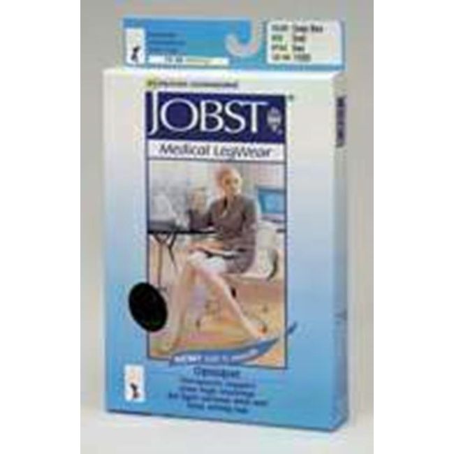 Compression Stocking JOBST Opaque Thigh High Large Natural / Silky Beige #115546