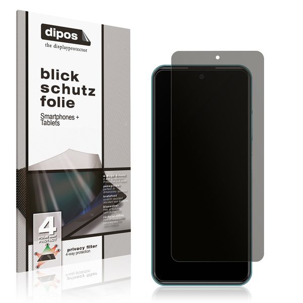 Screen Protector for Infinix Hot 11 (2022) Privacy Filter 4-Way Protection dipos