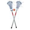 STX FiddleSTX Two Pack Mini Super Power with Plastic Handle and One Ball, 30-Inch,White/Grey