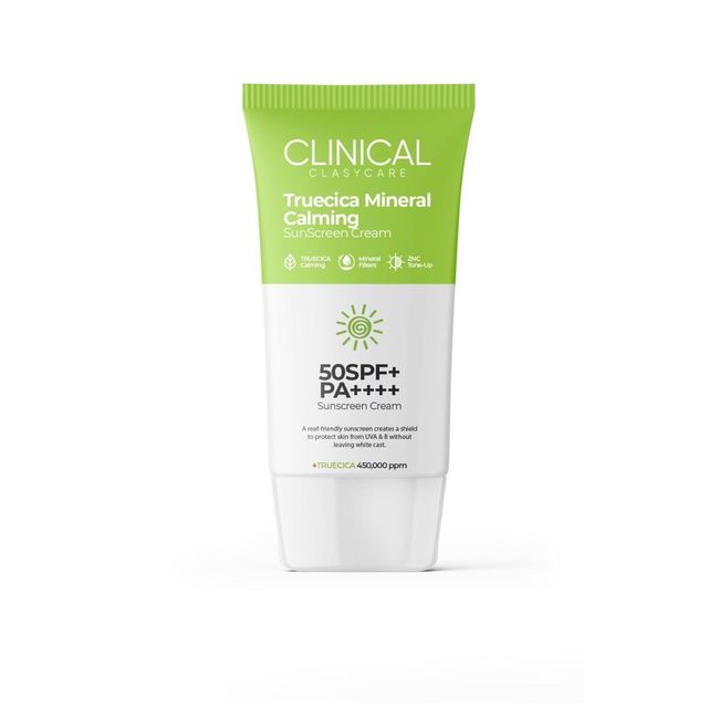 Clinical Spf 50 Truecica Mineral Calming Sunscreen Cream 50 ml