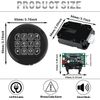 Gun Safe Lock Replacement Black Keypad with Swingbolt Lock Safe Electronic Lock