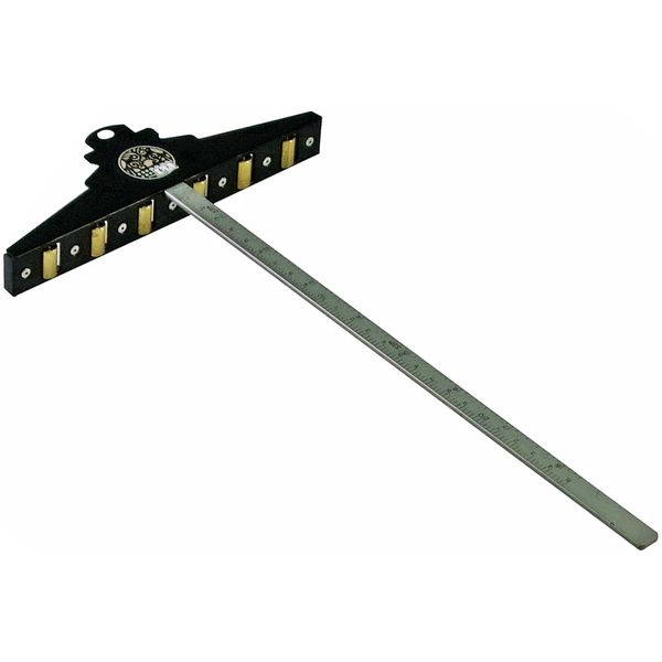 Oniroku Circular Saw Ruler, 6 Roller, 11.8 inches (300 mm)