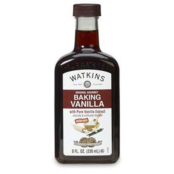 Watkins Original Gourmet Baking Vanilla Extract 8 ounces (With Pure Vanilla Extract)