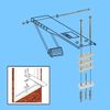 Window Air Support Bracket Fit 5000 to 12000 BTU Window A/C Units