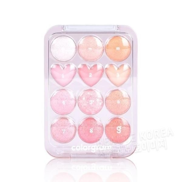 Colorgram Eye Real Eye Palette 04 Bomb Plus Cool Love