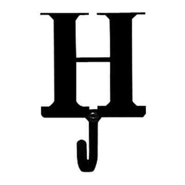 Name Alphabet Letter Initial H Coat Hook Wall Mount Towel Bath Pet Leash