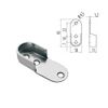 REJS Wardrobe rail set - 30mm x 15mm (900mm)