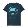 Ray Plastic Bag Men's Tee (X-Small, Denim Blue)