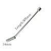 Bohaner 3/8 Inch Spark Plug Socket Spark Plug Socket Removal Tool 12-Point With Universal Joint 14mm Extra Long Spark Plugs