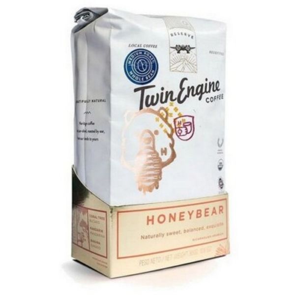 Organic Honey Bear Edition Whole Bean Coffee 10.5 Oz