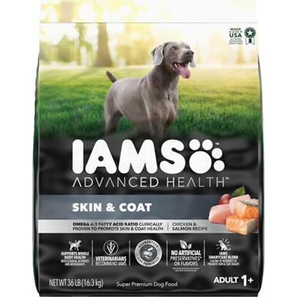 Advanced Health Skin & Coat Chicken and Salmon Recipe Adult Dry Dog Food, 36 Lb.