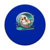 Hamster Running in Wheel PopSockets Adhesive PopGrip