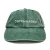 Vivian Flytrap Unisex Copenhagen Washed Embroidered Dad Baseball Cap - Bottle Green