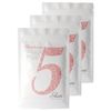 MITOMO HSSA00505-C-4x003 Domestic Placenta Extract, Moisturizing Care Facial Essence Masks, 5 Sheets x 3 Pack, 15 Sheets