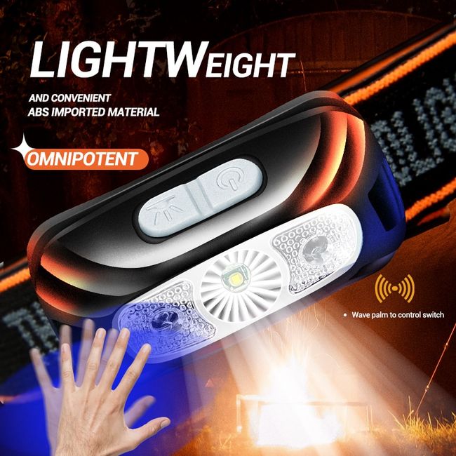 New Rechargeable XP-G2+COB LED Headlamp Body Motion