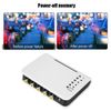 4 Channel Video Splitter CCTV Video Quad Splitter Switcher Camera Processor System Kit Electronic Accessories