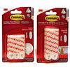 Command Mounting Refill Strips - Large, Pack of 1 (6 Strips) & Medium 9 Strips