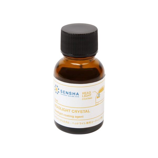 SENSHA Headlight Crystal Coating for Headlights, 0.5 Fl Oz (15 mL), Durable Car Coating