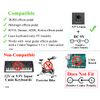 Security-01 2-Pack DC 9V 0.5A Power Supply Adapter, Plug 5.5mm x 2.1mm, Center Negative