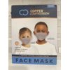 3 Boxes Copper Compression 2 Count Face Masks Youth One Size (Total 6 Masks)