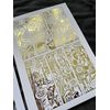 Set Of 2 Thor Comic Cover & Comic Strip Foil Prints (A4 White Frames)