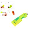 Yeesabella 9 PCS Automatic Needle Threader Simple Automatic Sewing Needle Needle Thread Random Tools Threading Device Sewing Handle Plastic Tool