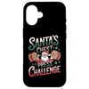 iPhone 16 Santa's Chest Press Challenge Gym Workout Christmas Case