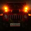 AUXBEAM 3" Inch LED Work Cube Light Bar Amber & White Strobe Flash Driving Fog 