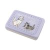 Flower Ring GKO0028-PU Cat Design Accessory Holder, Purple