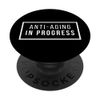 Biohacker Biohacking Your Biology Anti-Ageing DNA Biohack PopSockets with Interchangeable PopGrip