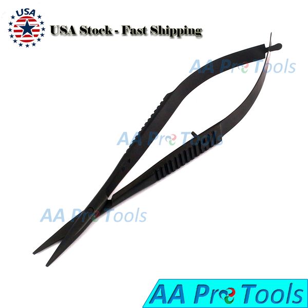 Snip-Eze Easy-Squeeze Scissors 4-3/4" Embroidery Sewing (Straight) Black-Color