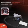 A-Premium Park Assist Camera Rear View Backup Reverse Camera Compatible with Select Hyundai Models - 2011 2012 Azera - Replace# 957603V011