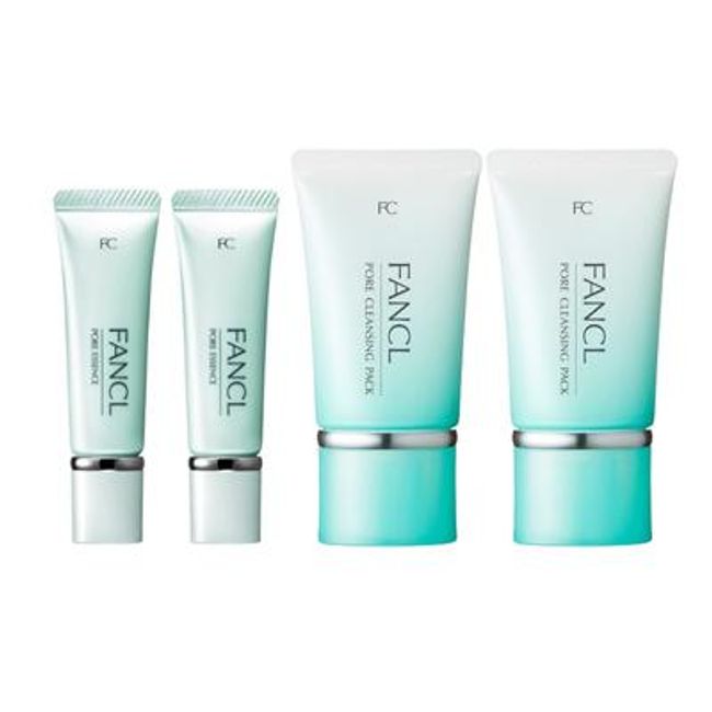 [Hometown Tax] FANCL Pore Essence 2 bottles, Pore Cleansing Pack 2 bottles [FANCL Beauty Cosmetics Skin Care] [Beauty Skin Care Set]