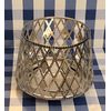 GLITTERY ARGYLE 3 WICK CANDLE HOLDER Bath & Body Works